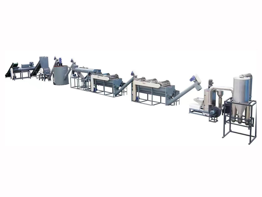 PET Material Hot Washing Production Line