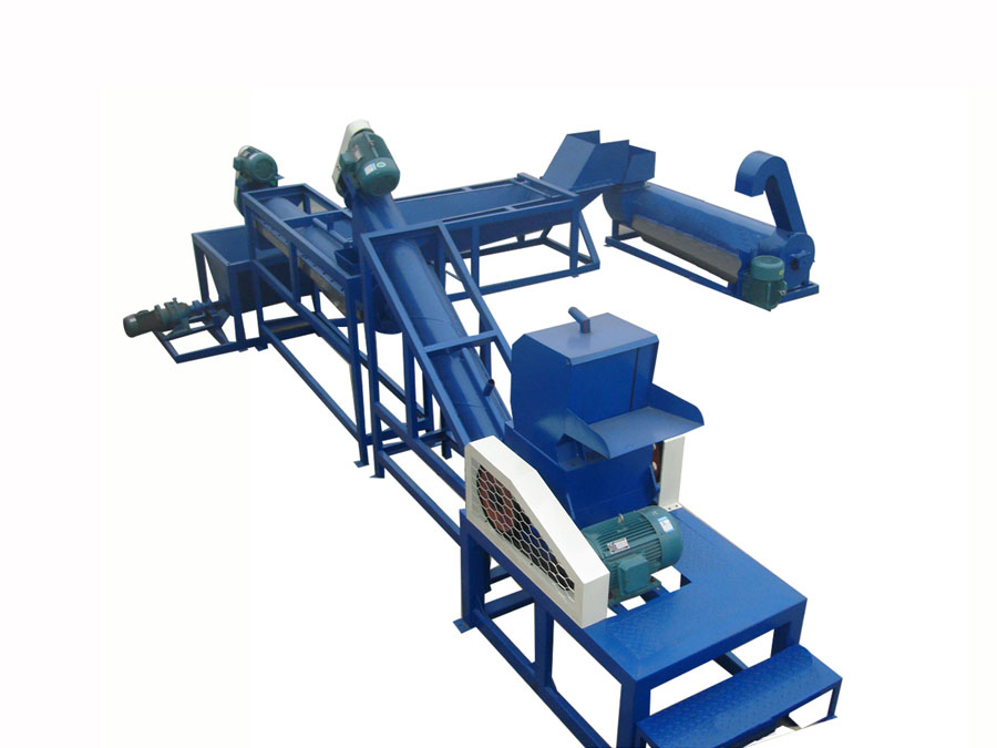 Simple PET Crushing and Washing Line